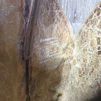 Pr Narrow Toe Western Boots *v.fair, cracked, sliced, scratched, dry, dirt, creased, rubbed, stained
