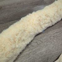 10 Ring - Nylon Web & Fleece Lined Lungeing Surcingle, Nylon Web Girth *gc, older, clean, mnr stretched stitching & attachments, rust & stretched holes, No Girth D Ring, folded/creased girth
