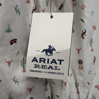 JUNIORS LS Western Shirt, Bling Snaps, tag *new, mnr crinkles
