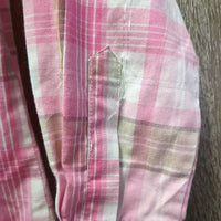 JUNIORS LS Western Shirt, Bling Snaps *xc, mnr puckers
