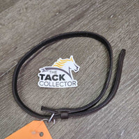Narrow Double Padded Leather Flash Strap Only *vgc, clean, mnr residue & fading, Missing Keeper
