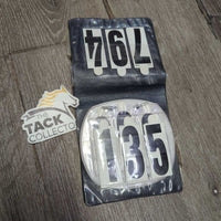 3# Show Number Set, 3 holders, 2 number sets, 1 els, case *gc, taped, mnr dirt, torn edges

