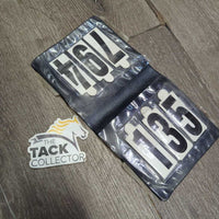 3# Show Number Set, 3 holders, 2 number sets, 1 els, case *gc, taped, mnr dirt, torn edges
