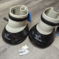 Pr Poultice Boots *vgc, clean, mnr dirt, residue, scuffs
