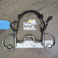 High Port Baucher Cradle Bit, center roller, 1 braided nylon rope *vgc, clean, missing rope, scuffs, residue

