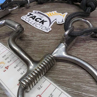 High Port Baucher Cradle Bit, center roller, 1 braided nylon rope *vgc, clean, missing rope, scuffs, residue
