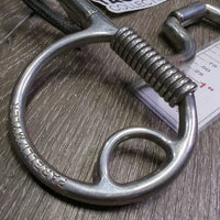 High Port Baucher Cradle Bit, center roller, 1 braided nylon rope *vgc, clean, missing rope, scuffs, residue
