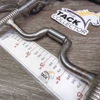 High Port Baucher Cradle Bit, center roller, 1 braided nylon rope *vgc, clean, missing rope, scuffs, residue
