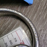High Port Baucher Cradle Bit, center roller, 1 braided nylon rope *vgc, clean, missing rope, scuffs, residue
