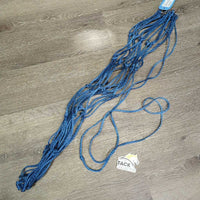 Narrow Nylon String Hay Net *vgc, clean, stains, mnr rubs, faded, broken & frayed string
