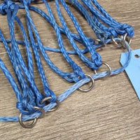 Narrow Nylon String Hay Net *vgc, clean, stains, mnr rubs, faded, broken & frayed string
