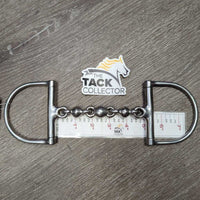 Waterford Hunter D Ring Bit *vgc, clean, scuffs, residue/mnr dirt
