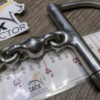 Waterford Hunter D Ring Bit *vgc, clean, scuffs, residue/mnr dirt
