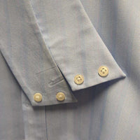 LS Show Shirt, 2 Button Collars *gc, older, clean, pit stains & deodorant sparkles
