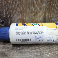 Spray Shine On *gc, dirty bottle, 1/3 full
