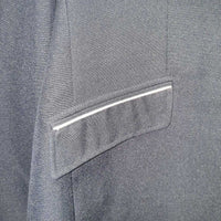 Show Jacket, Sparkley Button, Velvet Trim *xc, older?, mnr puckers, residue & loose buttons
