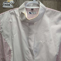 SL Show Shirt, Velcro Collar *vgc, stain, seam puckers, stained collar edges
