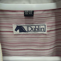 SL Show Shirt, Velcro Collar *vgc, stain, seam puckers, stained collar edges

