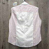SL Show Shirt, Velcro Collar *vgc, stain, seam puckers, stained collar edges
