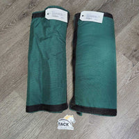 2 Fleece Lined Cordura Quick Wraps?Shipping Boots *vgc/gc, mnr dirt, clean, rubs & frays, older
