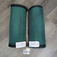2 Fleece Lined Cordura Quick Wraps?Shipping Boots *vgc/gc, mnr dirt, clean, rubs & frays, older
