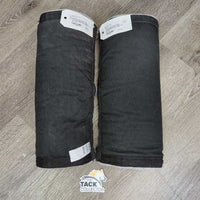 2 Fleece Lined Cordura Quick Wraps?Shipping Boots *vgc/gc, mnr dirt, clean, rubs & frays, older
