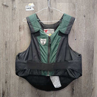 Small Cell Safety Vest *gc, hairy, dirty?residue, dusty, older, fuzzy, stain *Nov 2003

