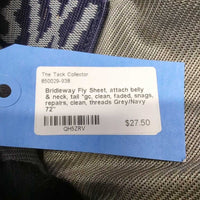 Fly Sheet, attach belly & neck, tail *gc, clean, faded, snags, repairs, clean, threads
