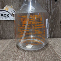 Spray Bottle *gc, residue, scratches, clean, & liquid inside, works

