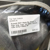 Stiff Mesh Fly Sheet, 2 legs, bag, tags *xc, clean, threads, rubs
