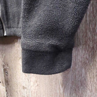 Fleece Jacket, Zipper "Canadian Reining", Zipper *gc, clean, v.clumpy, faded, mnr hair, rubs
