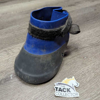 1 Only Poultice Boot *gc/fair, gouge, mnr dirt, residue, scuffed, slices, v.rubbed toe & sole
