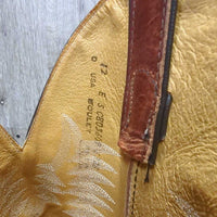 MENS Round Toe Western Boots *xc, v.mnr scuffs, rubs & dirt
