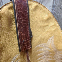 MENS Round Toe Western Boots *xc, v.mnr scuffs, rubs & dirt
