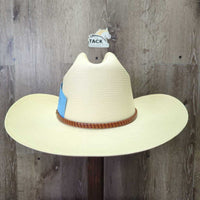 Western Straw Hat, box *vgc, mnr stains, inner brim residue & rubs
