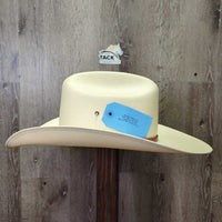 Western Straw Hat, box *vgc, mnr stains, inner brim residue & rubs
