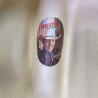 Western Straw Hat, box *vgc, mnr stains, inner brim residue & rubs
