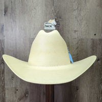 Western Straw Hat *vgc, mnr stains, rubbed/faded inner label, No Hat Band, older
