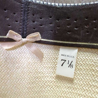 Western Straw Hat by "Milano Hat Co" *vgc, stains, mnr dings & dents
