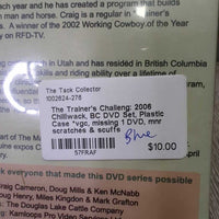 The Trainer's Challeng: 2006 Chilliwack, BC DVD Set, Plastic Case *vgc, missing 1 DVD, mnr scratches & scuffs
