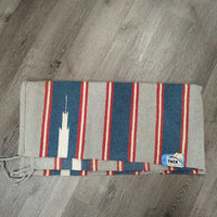 Light Cotton Western Saddle Pad - Blanket *vgc/xc, clean, mnr hairy
