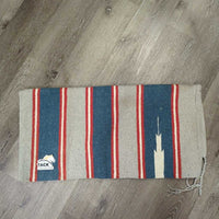 Light Cotton Western Saddle Pad - Blanket *vgc/xc, clean, mnr hairy
