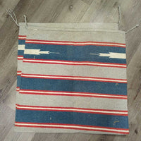 Light Cotton Western Saddle Pad - Blanket *vgc/xc, clean, mnr hairy
