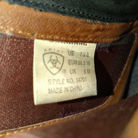 Paddock Boots, zips *xc/vgc, clean, older, tongue rubs/marks, mnr scuffs, creases, scratches & heel rubs

