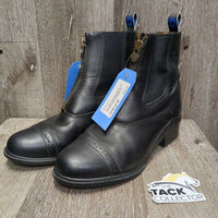 Paddock Boots, zips *xc, clean, older, v.mnr scuffs, creases & heel rubs
