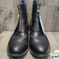 Paddock Boots, zips *xc, clean, older, v.mnr scuffs, creases & heel rubs
