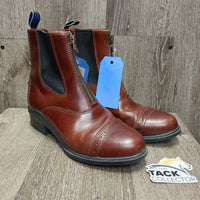Paddock Boots, Zips *xc/vgc, clean, older, creases, mnr scuffs, wavy zips & tongue stains?gunk
