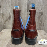 Paddock Boots, Zips *xc/vgc, clean, older, creases, mnr scuffs, wavy zips & tongue stains?gunk

