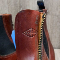 Paddock Boots, Zips *xc/vgc, clean, older, creases, mnr scuffs, wavy zips & tongue stains?gunk
