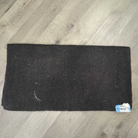 Thick Wool Western Saddle Pad - Blanket *vgc, hairy, dusty, clean, snags
